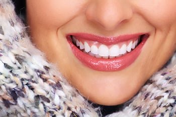 beautifully reconstructed teeth